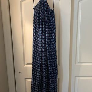 DVF - NWT Lilita maxi dress.  Navy, sz 12